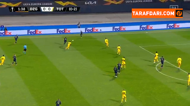 خلاصه بازی دینامو زاگرب 3-0 تاتنهام (لیگ اروپا 2020/21)