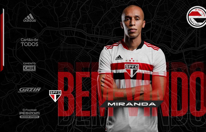 سائوپائولو/مدافع برزیلی/São Paulo/Brazilian Defender