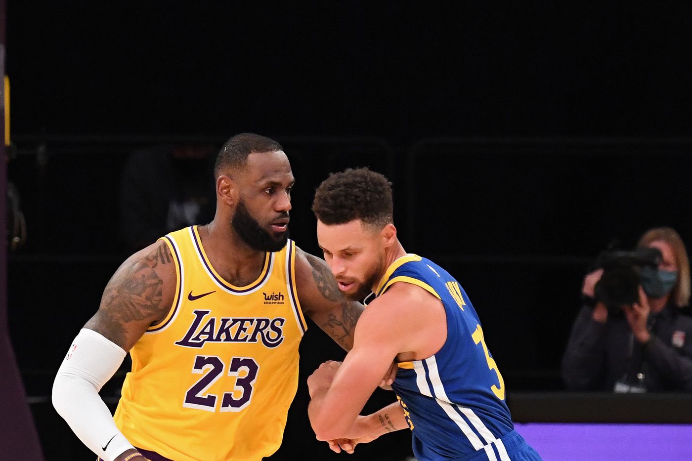 LeBron James - Los Angeles Lakers - Stephen Curry - Golden State Warriors