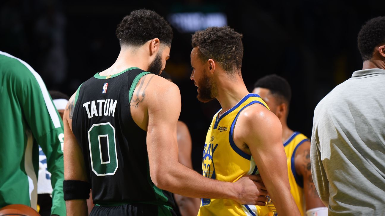 Jayson Tatum - Stephen Curry - Boston Celtics - Golden State Warriors - NBA Games