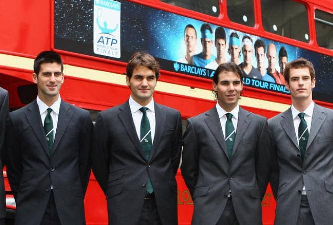 براى اولين بار از هفته هجدهم سال 2005 ، تنيسورى به غير از راجر فدرر، رافائل نادال، نواک جوكوويچ و اندى مارى به رتبه دوم رنكينگ ATP مى رسد.